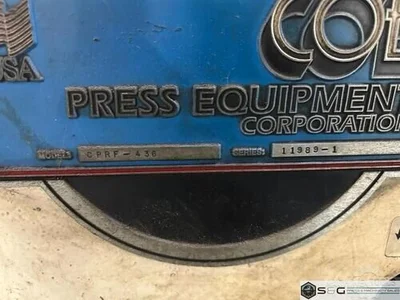 USED COE PRESS EQUIPMENT COE CPR4-36 / CPPS-350-36-PO / CPR-15036