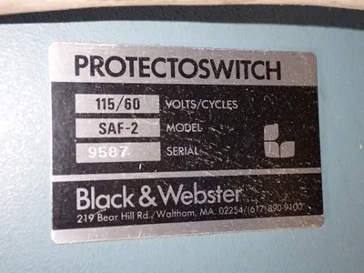 Used BLACK & WEBSTER SAF2 Riveters Ohio US | HGR 24 #755089