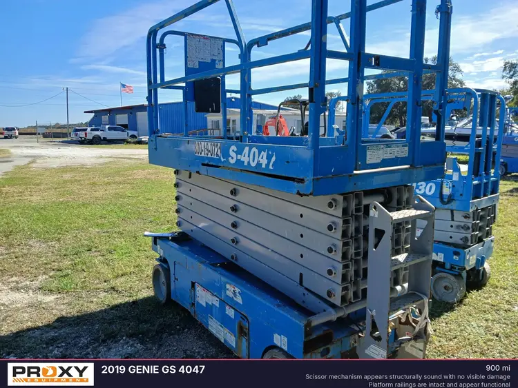Used 2019 GENIE GS 4047 Scissor Lifters Florida US | Proxy Equipment #1385320