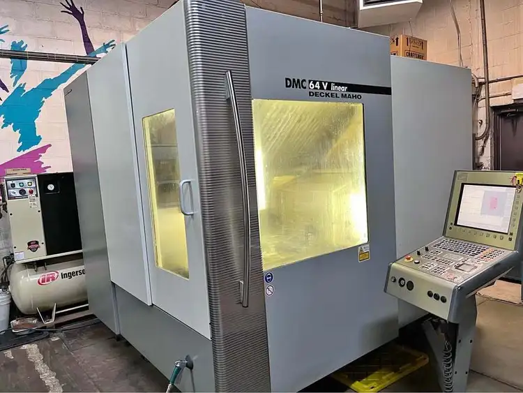 Used 2005 DECKEL MAHO DMC 64V LINEAR Vertical Machining Centers Ohio US | Toolquip, Inc. #880143