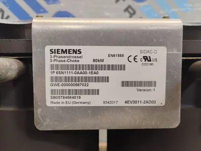 SIEMENS 6SN1111-0AA00-1EA0 Electrical/PLC/Automation | ESS Industrial Equipment Sales (3)