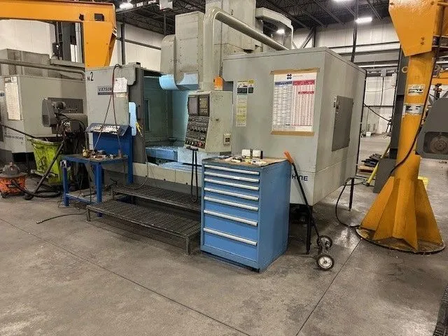 Used 2012 HYUNDAI VX750M Vertical Machining Centers Alberta CA | Merchant Machine Tools Inc #441926