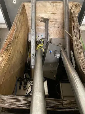 Whallon High Speed Bright Can Palletizer