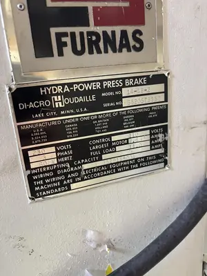 Used DIACRO 14-48-2 Press Brakes Washington US | Capital Equipment #1465877