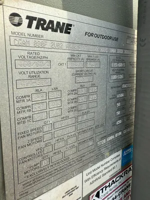 TRANE CGAN080F2V02 Chillers | Perry Equipment (4)
