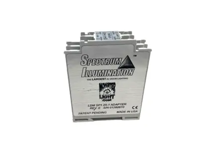 USED SPECTRUM ILLUMINATION LDM SP1.25-1 ADAPTER REV. E