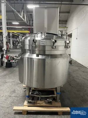 USED Feldmeier 160 Gal Feldmeier Reactor, 316L S/S, 50/150#