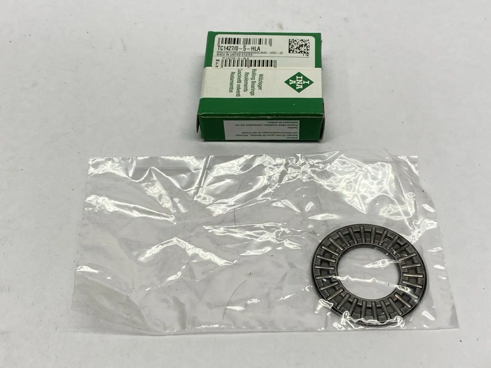 TC1427/0-5-HLA | INA  Thrust Roller Bearing 7/8" Bore 1-11/16" OD 5/64" Wide - New