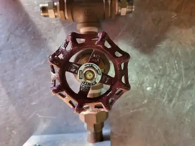 3/4" Class 150S Gate Valve w/ Flowmeter