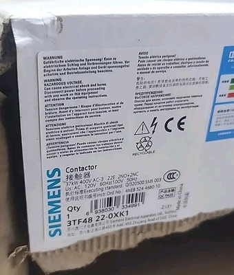 USED Siemens 3TF48 22-OXK1