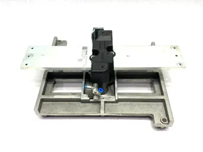 USED BOSCH REXROTH WORKPIECE PALLET PE 2 POSITIONING UNIT, 400 X 320