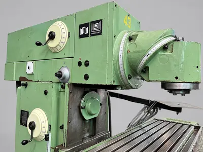 Used WMW HECKERT FU400 Universal Mills AU | ESP Machinery Australia Pty Ltd #1326723