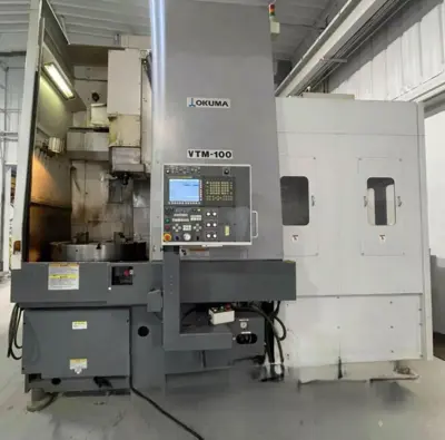 2011 OKUMA VTM 100 VTL VERT. LIVE SPINDLE CNC | Quick Machinery Sales, Inc. (1)