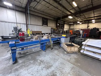 Used 2017 Pines CNC‑100 LH Dual Spindle CNC Tube Bender Pipe, Tube & Bar Benders Illinois US | Machine Tool Bids #1441651