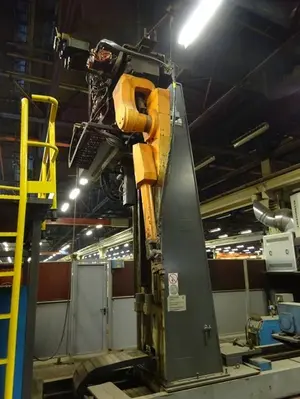 USED CLOOS ROMAT 360 32TM HIGH DIMENSION AUTO WELDING