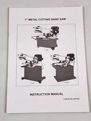 RF 712N Manual Combo Horizontal / Vertical Metal Cutting Bandsaw