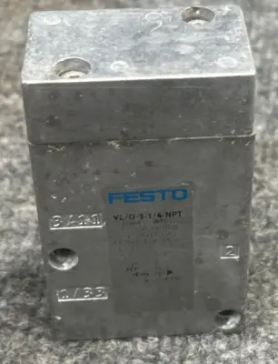 Used Festo VL/03-1/4 Valves/Fittings California US | Davliegogo LLC #1712956