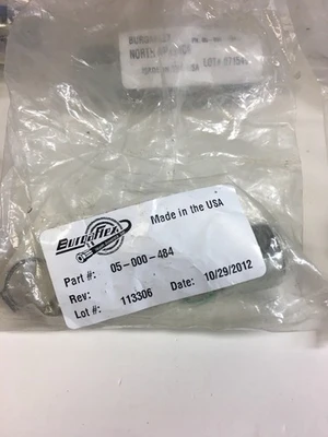 New! BurgaFlex Straight Fitting 05-000-484 Qty 6 *Fast Shipping* Warranty!