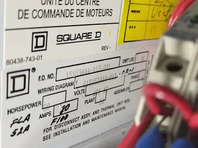 USED SQUARE D MODEL 6