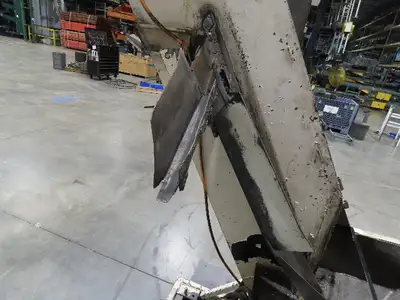 Spectrum Automation 0345HD Steel Hopper Parts Feeder Floorbin Elevator Conveyor
