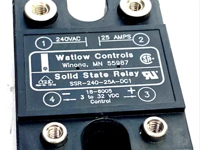 SSR-240-25A-DC1 | Watlow  Solid State Relay 240VAC 25A, 3-32VDC - Used