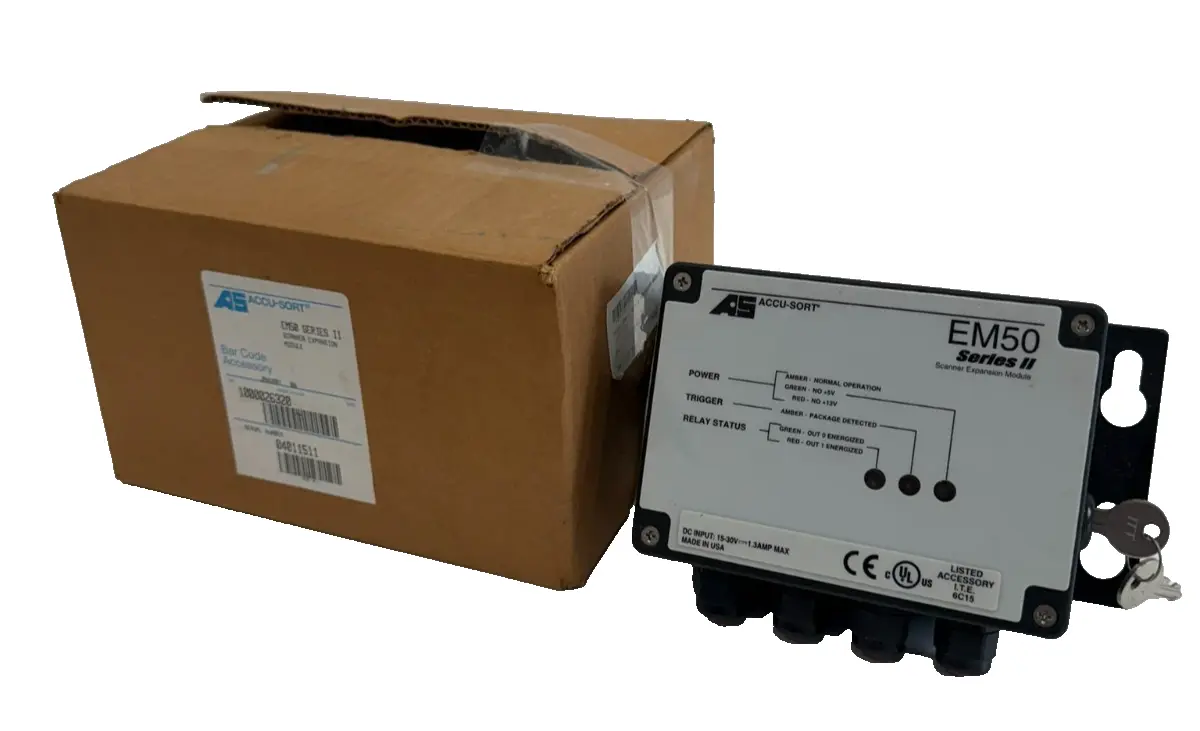 NEW ACCU-SORT 1000026320 EXPANSION MODULE EM50 SERIES II