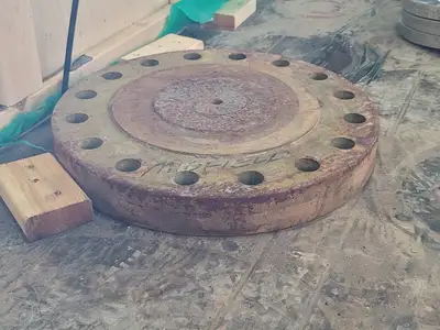 Blind Flange w/ Tap