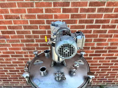 Unknown Brand 300 Liter Mixing Tank w/ Lenze 3 Phase Motor, Impeller