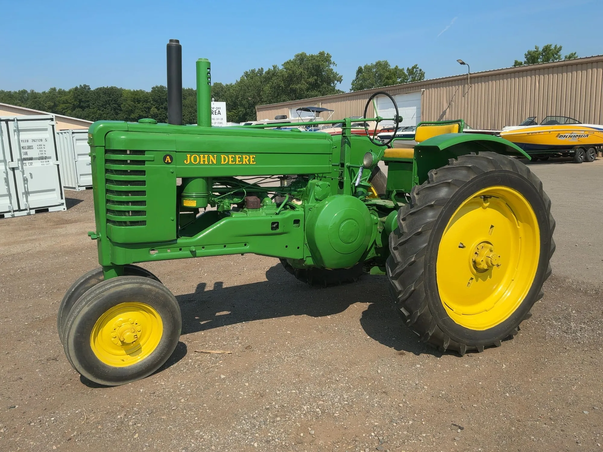 Used 1949 JOHN DEERE A Agricultural Tractors Michigan US | Miedema Asset Management Group #1308213