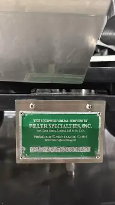 USED FILLER SPECIALTIES BOTTLE FILLING SYSTEM