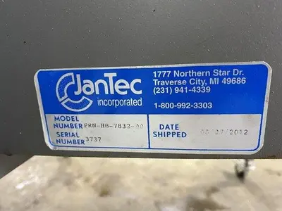 USED 2012 JANTEC PRN-HB-7832-90
