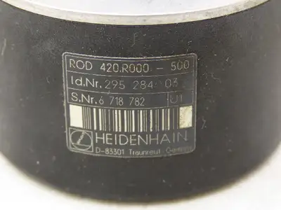 Heidenhain 295 284 03 Rotary Encoder With Cord 10mm Shaft ROD 420.R000-500