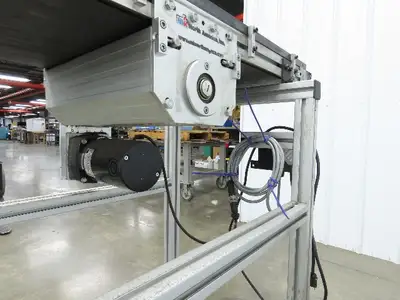 MK North America GUF-P 2000 Belt Conveyor 400x 1100mm 115V Variable Speed 41-46H