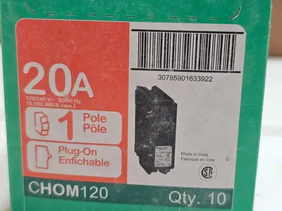 New | in-Stock SCHNEIDER ELECTRIC CHOM120 Switchgears British Columbia CA | Lenmark #1438324