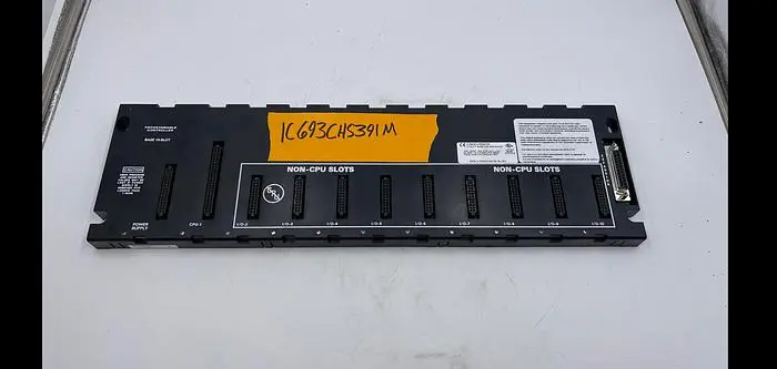 Used GE GE IC693CHS391M PLC Input & Output | ND Industrial Surplus #1215025