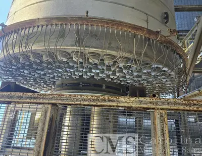 USED DAVENPORT 11X70 ROTARY STEAM TUBE DRYER
