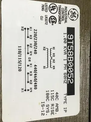 USED GENERAL ELECTRIC / GE 9T58B0052