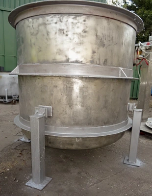 2200L S/S Open Top Tank