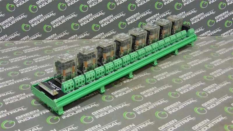Westinghouse Emerson 5A22412H01 Ovation 8 Channel Relay Module Rev. E Used