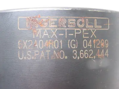 Ingersoll 6X2A04R01 Max-I-Pex 4" Indexing 8 Flute Shell Face Mill 1-1/2" Bore