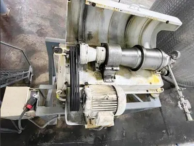 Flottweg Z1L solid bowl decanter centrifuge, 316SS.