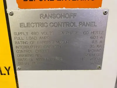 RANSOHOFF LEANVEYOR Parts Washer Thru-Feed | Mohawk Machinery (8)