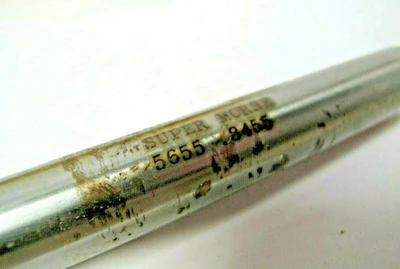 1 SUPER MORSE 10" Long Tap 5655 .8455 6 Flutes Brand New