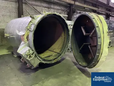 USED Tokyo Clutch Door Co. 1,650 MM Tokyo Clutch Door Co Horizontal Autoclave, C/S, 107/107#