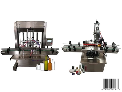 Piston Filler Jet-Pro4x500 Servo & Capper Combo #37266