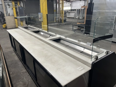42-0184 Hussmann Q3-SP-12R Remote 12 Foot Sushi Case