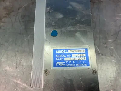 Used 2003 FEC INC SAN40II Servo Drives Ohio US | HGR 24 #1300001