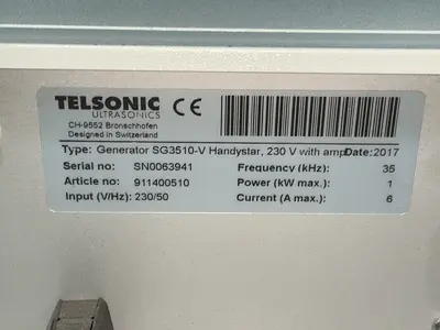 Used TELSONIC SG3510V Ultrasonic Welders Ohio US | HGR 24 #1329028