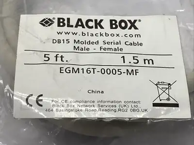 NEW BLACK BOX BLACK BOX EGM16T-0005-MF