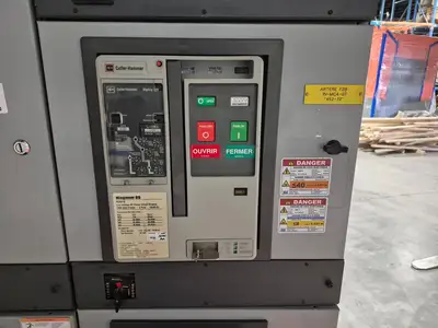 Magnum DS 600V 3200A 65kA Switchgear Lineup w/ MDS616 & MDS632 Breakers